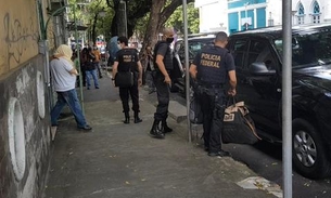 Vídeo mostra momento em que homem é preso pela PF por pornografia infantil em Manaus 