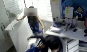 Vídeo: Porteiro é espancado após pedir para jovens diminuírem volume de som