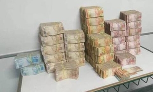 Homem é preso com R$ 1 milhão escondido dentro de carro