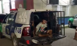 Após perseguição, suspeito que se preparava para 'tocar o terror' é preso em Manaus