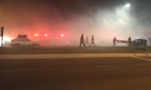 Engavetamento com mais de 20 veículos deixa 7 mortos em grave acidente no Paraná