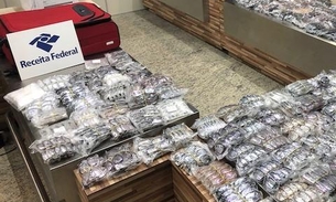 Alfândega flagra contrabando em voo vindo de São Paulo