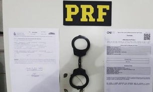 Suspeito de estuprar criança desmaia ao ser abordado pela PRF na BR-174