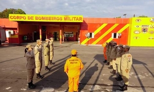 Corpo de Bombeiros combateu oito incêndios na segunda-feira em Manaus