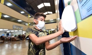 Mais de 16 mil dispositivos de álcool em gel são instalados em escolas de Manaus 