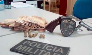 Durante perseguição policial, dupla é presa após assaltar agência bancária no Amazonas