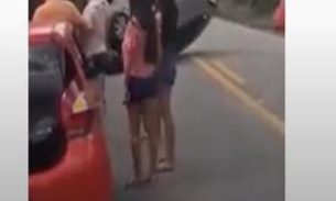 Advogado fica ferido após carro colidir com carreta e capotar na BR-174