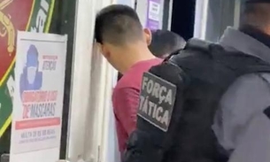 Trio é preso suspeito de assaltar motorista de app e fazer arrastão em Manaus