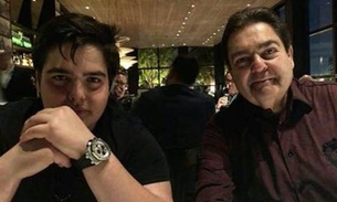 Filho de Faustão surge mais magro três meses após bariátrica 