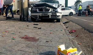 Mulher arrastada por carro desgovernado morre em hospital de Manaus 