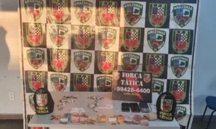 Dupla envolvida com o tráfico de drogas é presa no bairro Praça 14 