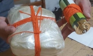 Homem é preso após arremessar pacote com drogas em presídio no Amazonas 