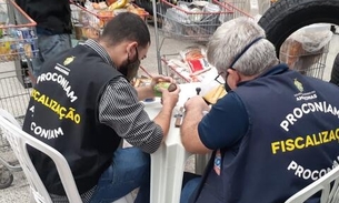 Supermercado é multado por vender carne vencida em Manaus