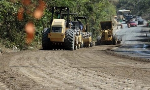 Seminf aplica nova técnica no recapeamento asfáltico do Puraquequara