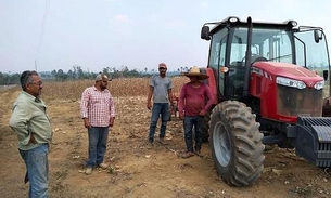 Safra de milho ganha reforço de máquinas em município do Amazonas