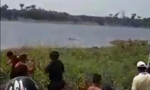 Suspeito de assalto se joga no rio para escapar da polícia no Amazonas 