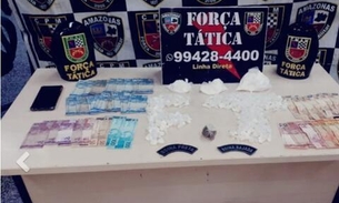 Com drogas e mil reais, dois adolescentes são apreendidos em Manaus