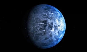 Um exoplaneta azul como a Terra descoberto  na constelação da Raposa