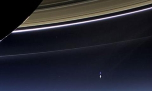  Nasa divulga foto espetacular da Terra tirada perto de Saturno