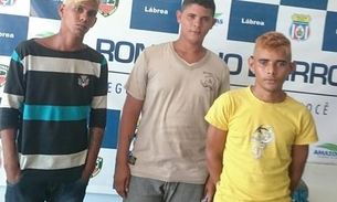 Três são presos por assalto à mão armada no AM