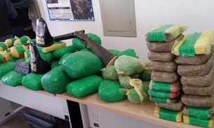 113 kg de droga são apreendidos em reserva ambiental do AM