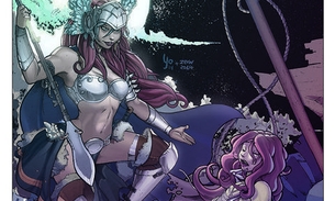   Exposição de quadrinhos transforma princesa ‘Rapunzel’ em guerreira