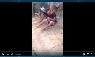 Suspeitos de assalto levam pedrada na cabeça na Cachoeirinha