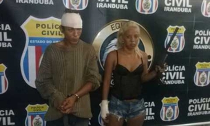 Casal é preso após assalto a posto de combustível