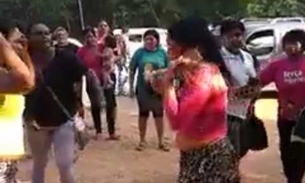 Gangue de mulheres espanca suposta amante em Manaus