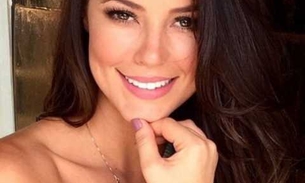 Apaixonada, Paolla Oliveira namora muito diretor global em bar no Rio