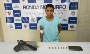 Em Tabatinga, homem é preso antes que matasse desafeto