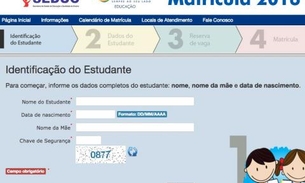 Rede pública matricula mais de 50 mil no 1º dia