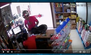 Homem assalta distribuidora de bebidas dentro de condomínio