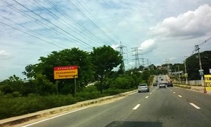 Avenida das Torres interditada para banda do Galo de Manaus
