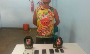 Após curtir banda de carnaval, homem decide roubar pessoas, mas Rocam interrompe