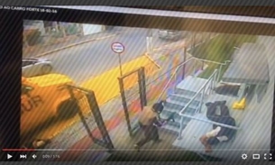 Veja momento em que vigilante é morto em assalto a carro-forte
