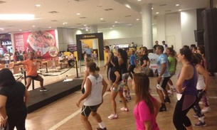 Música e aulas de ginástica movimentam o Sumaúma