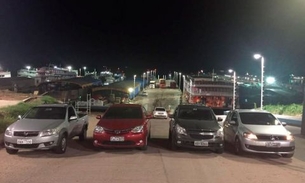 Veículos são recuperados logo ao embarque em portos de Manaus