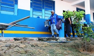 Escolas atingidas pela chuva recebem manutenção imediata
