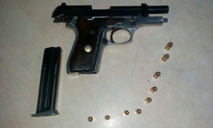 Em picape, homem é detido com pistola no Jorge Teixeira