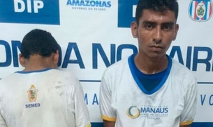 Disfarçados de estudantes, dupla é presa pela Rocam após assalto