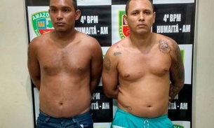 Cheirando a maconha, dupla é detida por tráfico no AM