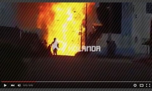 Veja o momento em que caminhão explode no Tancredo Neves