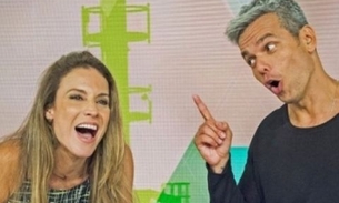 Rodrigo Santoro erra nome de Maíra Charken e novata no Vídeo Show manda bem