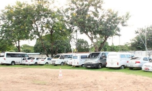 Oito veículos de transporte clandestino são apreendidos em Manaus