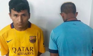 Encapuzados, rapazes assaltam rota do distrito e PMs prendem em seguida