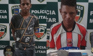 Dois são presos por tráfico e um é detido por receptação no AM