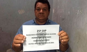 Preso homem que espancou e esfaqueou atual companheiro da ex-namorada