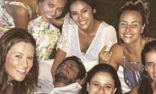 Yanna Lavigne aparece com Bruno Gissoni em fotos de casamento e fãs torcem por reconciliação