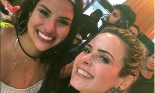 Munik deixa festa com ex-BBBs para comemorar vitória com Ana Paula